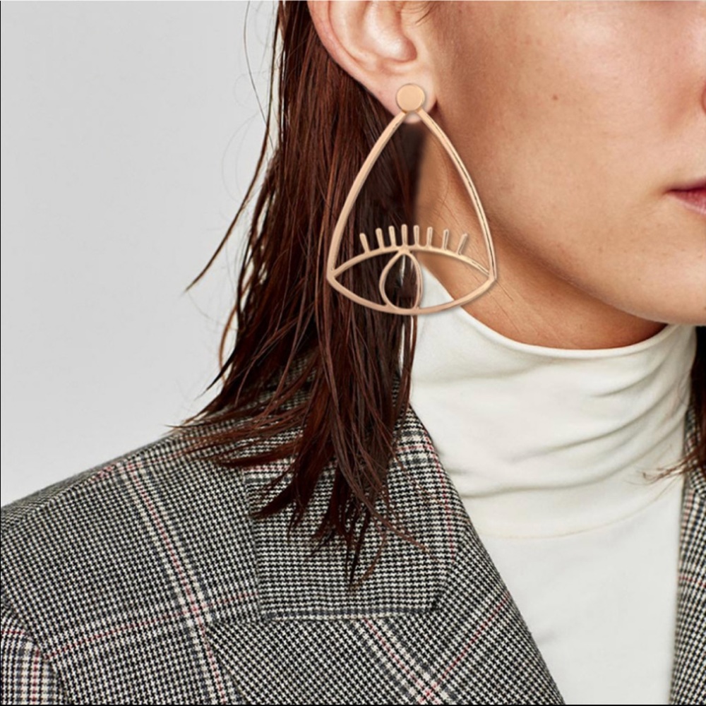 Evil Eye Statement Earrings